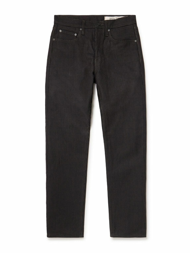 Photo: KAPITAL - Monkey Cisco Straight-Leg Embroidered Century Denim Jeans - Black