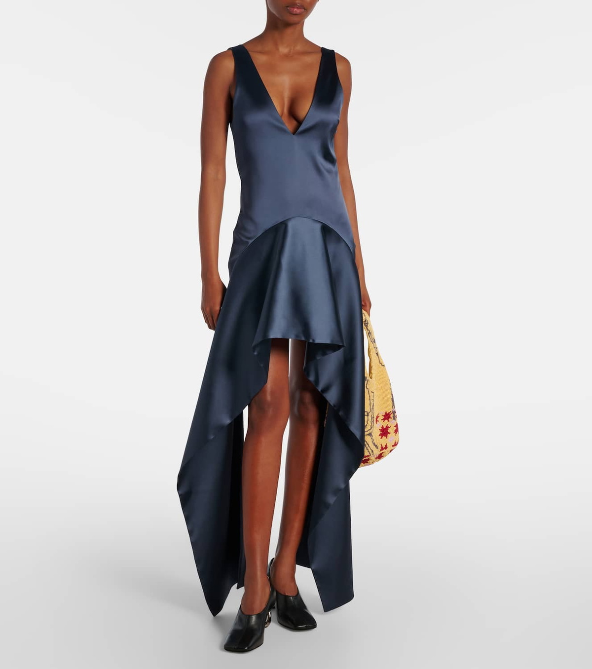 JW Anderson Asymmetric draped minidress