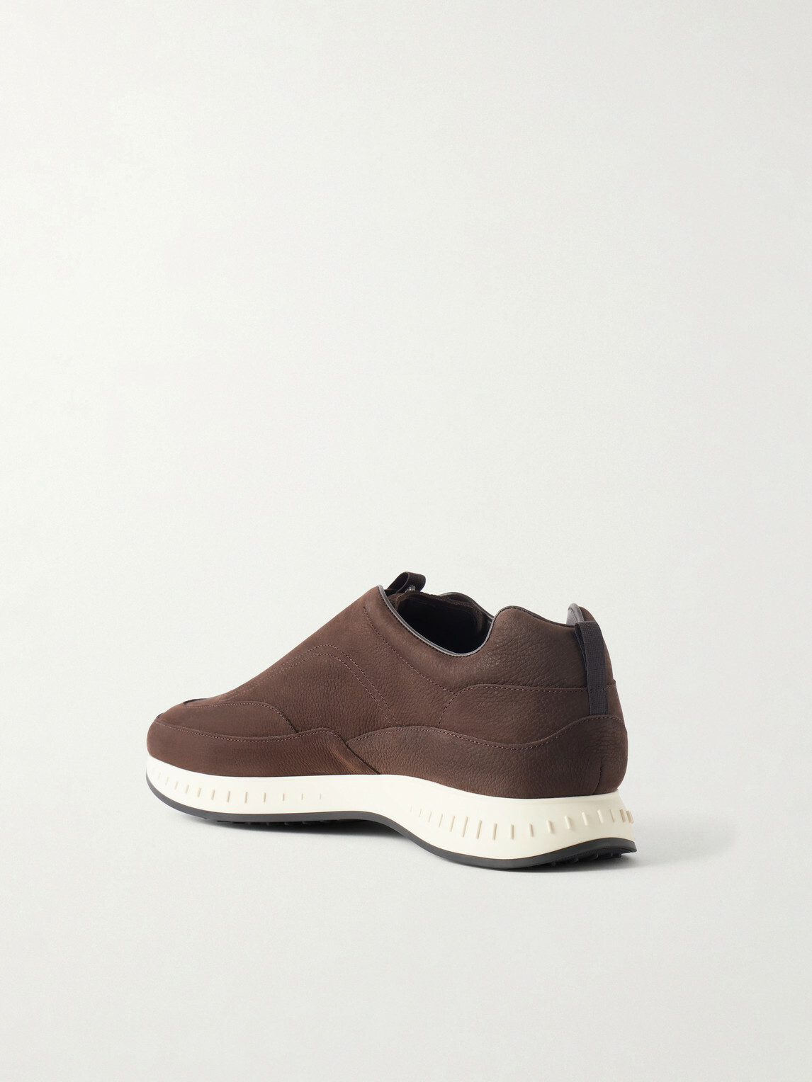John Lobb - Elastic Stream Nubuck Sneakers - Brown