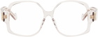 LOEWE Pink Square Glasses
