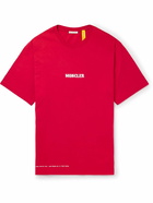 Moncler Genius - Fragment Printed Cotton-Jersey T-Shirt - Red