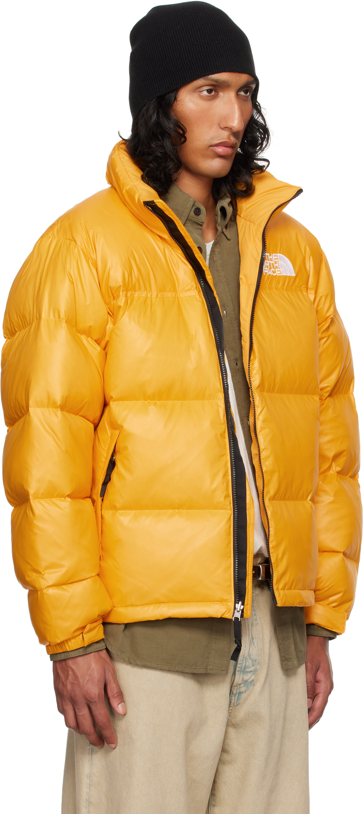 North face 1996 nuptse orange best sale