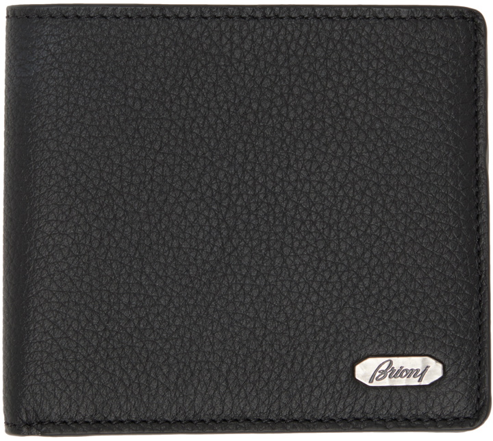 Photo: Brioni Black Leather Wallet