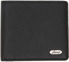 Brioni Black Leather Wallet