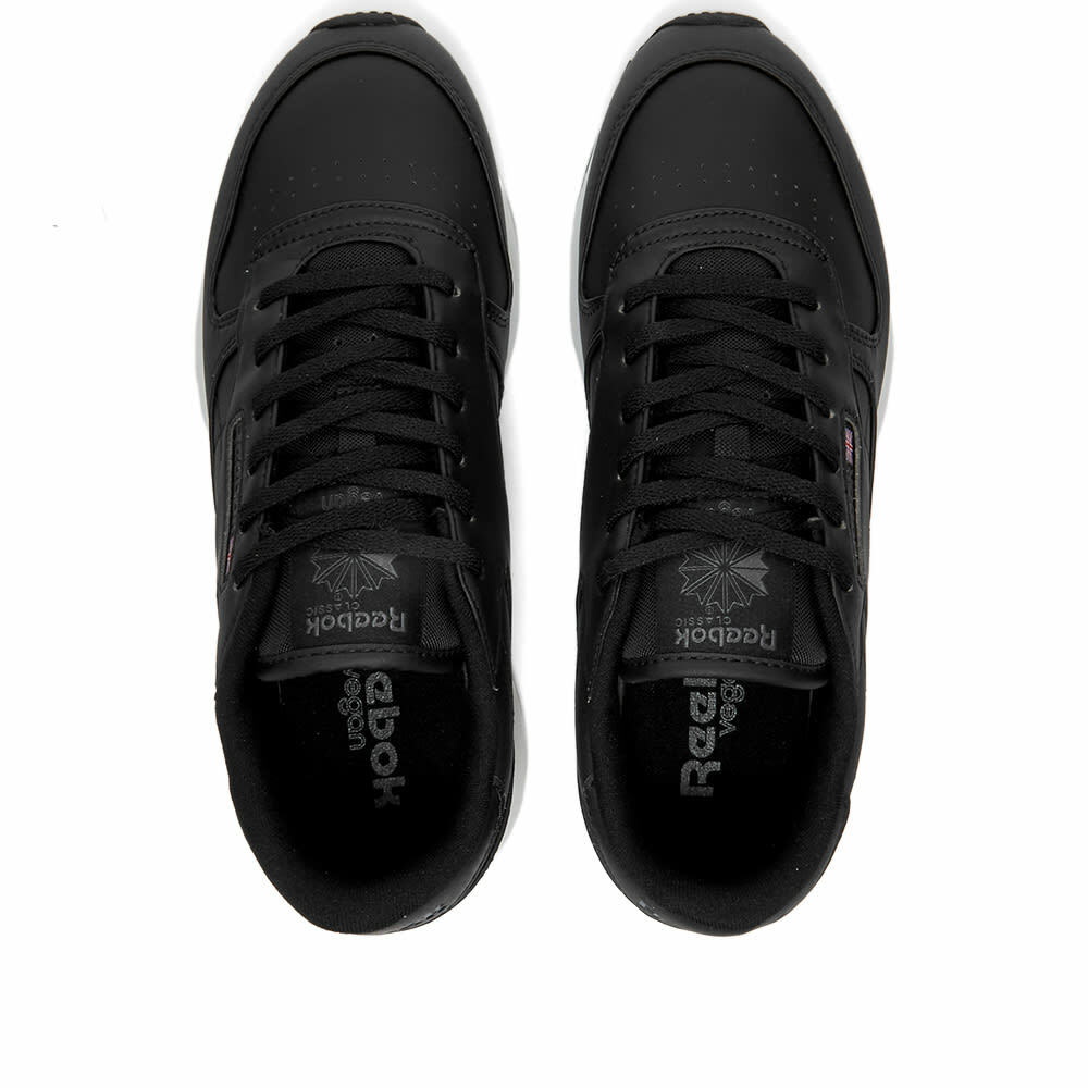 Reebok Women's Classic Leather SP Vegan W Sneakers in Core Black/Pure Grey  7 Reebok