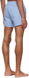 Boss Blue Nylon Swim Shorts