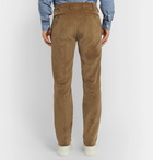 Loro Piana - Cotton-Corduroy Trousers - Brown