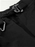 Nike - ACG Snowgrass Straight-Leg Belted Nylon Cargo Shorts - Black