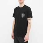 Maharishi Men's MF Patch Pocket T-Shirt in Black