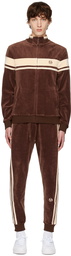 Sergio Tacchini Brown Damarindo Tracksuit Set