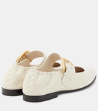 Bottega Veneta Astaire leather Mary Jane flats