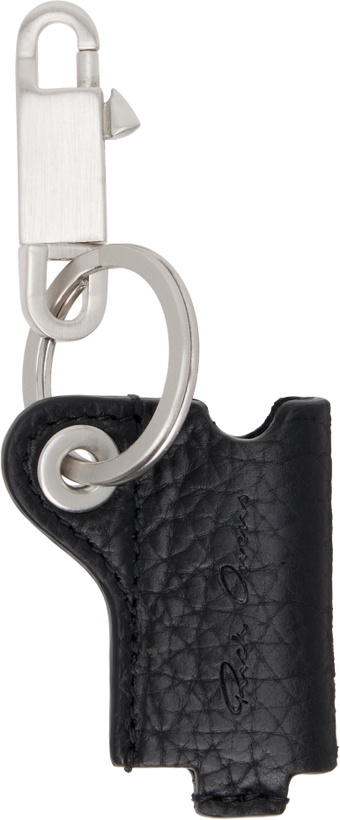 Photo: Rick Owens Silver & Black Concordians Mini Lighter Holder Keychain