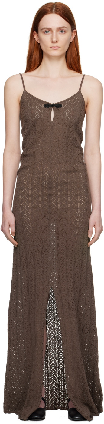 The Garment Brown Tanzania Maxi Dress
