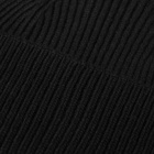 Colorful Standard Merino Wool Beanie in Deep Black