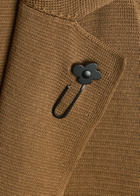 Lardini Cotton Cardigan Brown