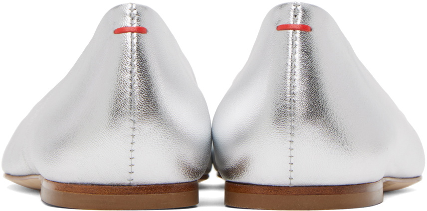 フラットシューズ AEYDE Woman Ballet flats Silver A11FLGBRS08FL26920051 SILVER Aeyde | UMA Silver Mary Jane Flat