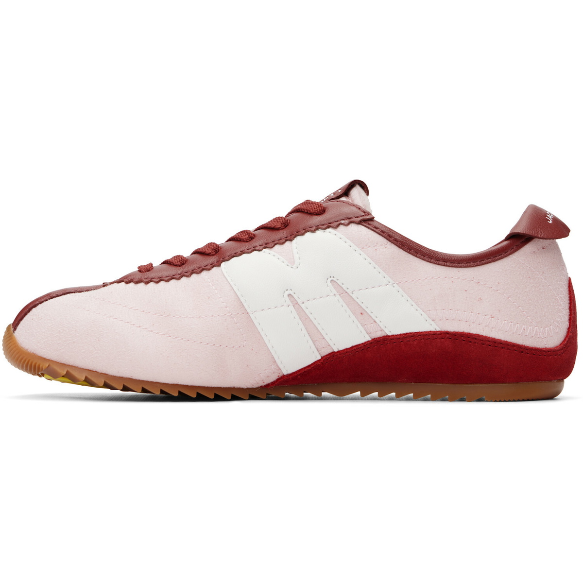 Marc Jacobs Pink 'The Brushed Satin 400 Bleecker Runner' Sneakers