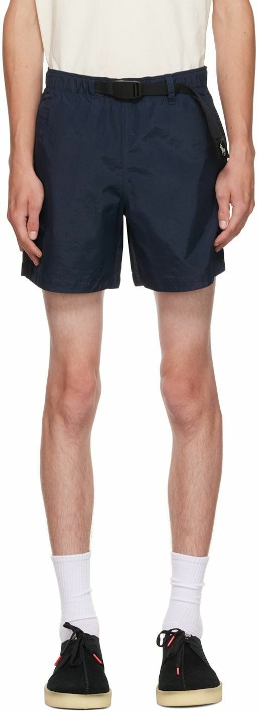 Polo Ralph Lauren Navy Nylon Shorts Polo Ralph Lauren