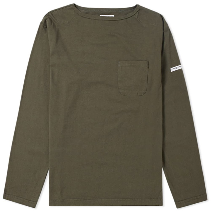 Photo: Engineered Garments Long Sleeve Bask Pocket Tee