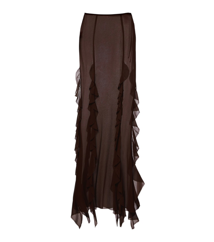 Photo: Bananhot Ora ruffled maxi skirt
