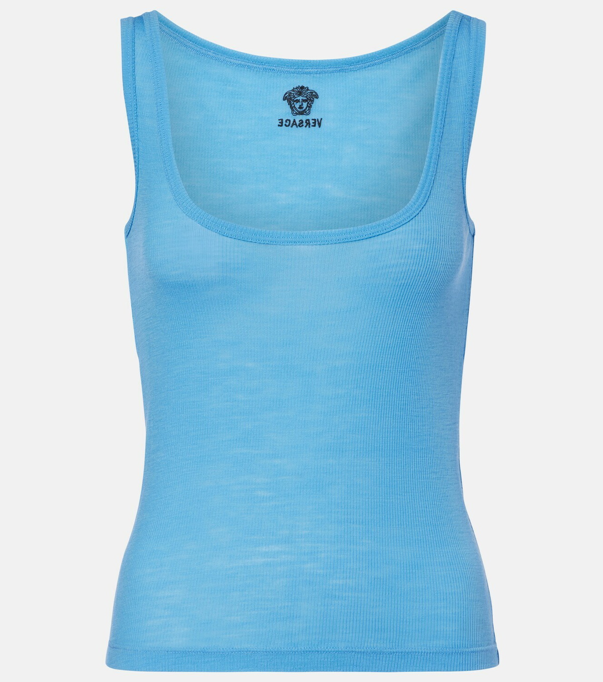Versace Medusa virgin wool tank top