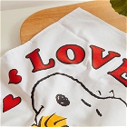 Peanuts Tea Towel in Love