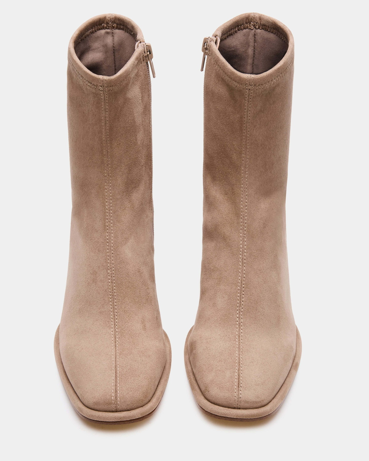 Steve Madden Pammy Booties in Taupe