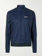Rapha - Explore Packable Logo-Print Shell Cycling Jacket - Blue
