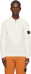 Stone Island White Patch Sweater