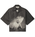 Undercover - Cindy Sherman Camp-Collar Printed Denim Shirt - Black