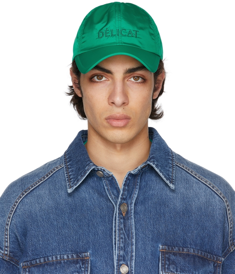 Juun.J Green 'Délicat' Cap