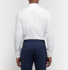Hugo Boss - White Jesse Slim-Fit Cotton-Poplin Shirt - White