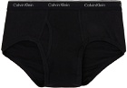 Calvin Klein Underwear Three-Pack Black Classics Briefs
