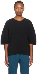 Homme Plissé Issey Miyake Black Monthly Color July T-Shirt