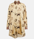 Loewe - Printed silk shirt