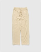 Arte Antwerp Lace Detail Fleece Pants Beige - Mens - Cargo Pants