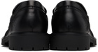 Burberry Black Leather Rogue Loafers