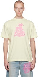 Palm Angels Yellow Leon T-Shirt