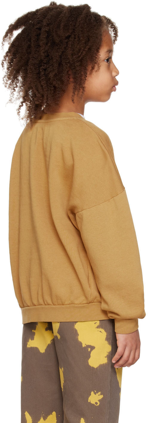 The Campamento Kids Tan Mountains Sweatshirt