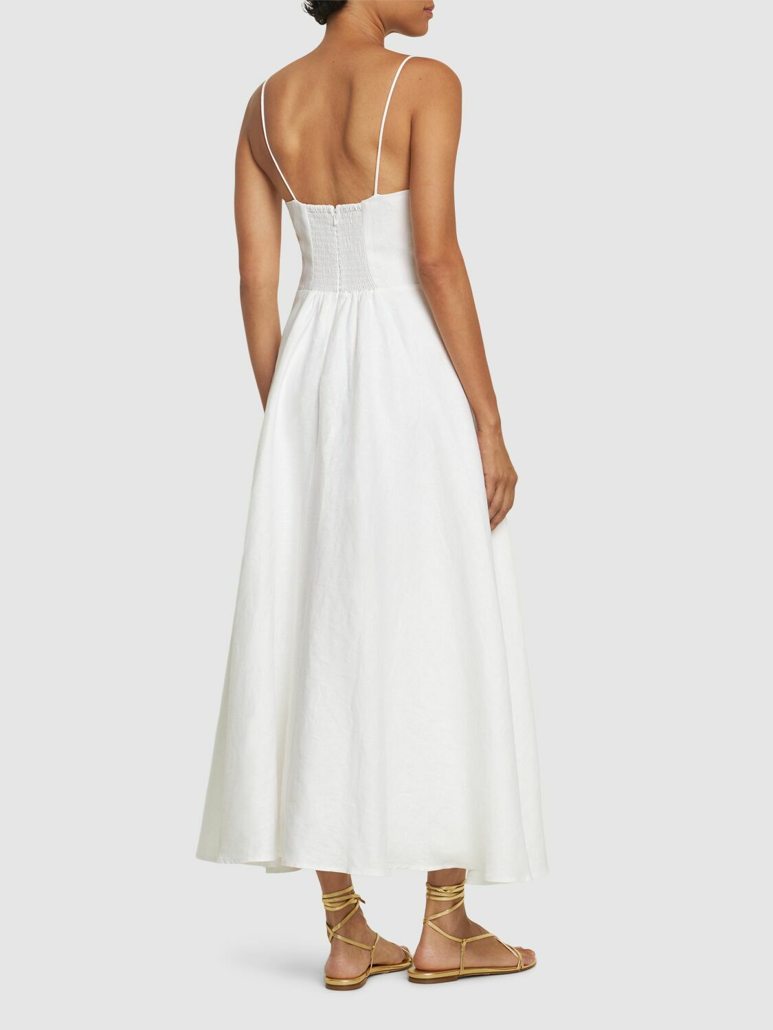 knee length dresses for ladies Reformation Wrap Midi Dress main image 0
