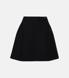 Valentino Crepe Couture miniskirt