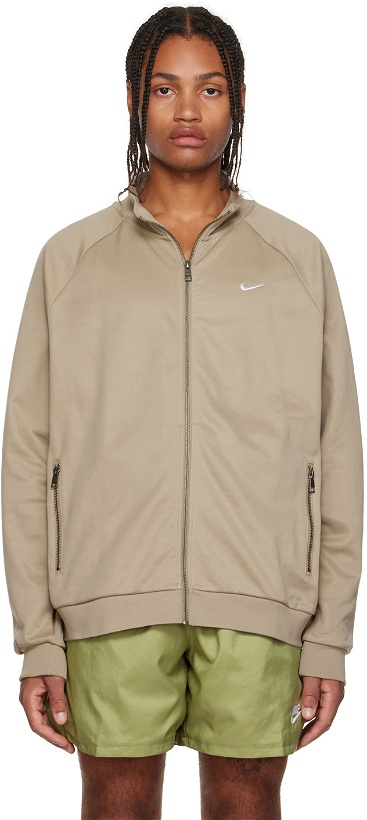 Photo: Nike Khaki Authentics Track Jacket