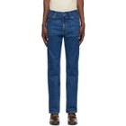 Gucci Blue Marble Wash Regular Fit Jeans