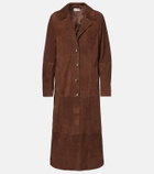 Rixo Astraea suede coat
