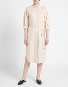 Peserico Womens Midi dress Cream
