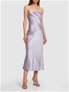 REFORMATION - Joana Strapless Silk Midi Dress