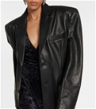 Vetements Leather coat