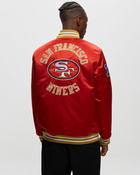 Mitchell & Ness Nfl Heavyweight Satin Jacket San Franciso 49ers Red - Mens - College Jackets/Team Jackets