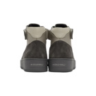 A-Cold-Wall* Grey Leather High-Top Sneakers