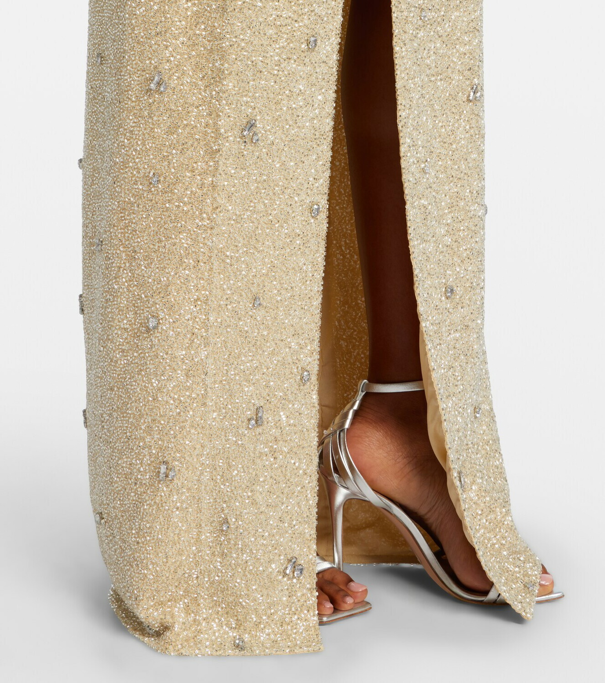 Clio Peppiatt Pamela embellished gown